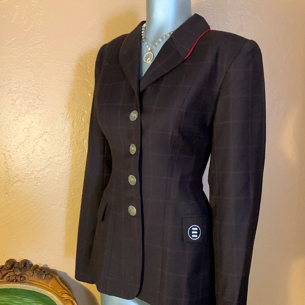 Renard Cheval Heritage Collection Plaid Dressage Coat